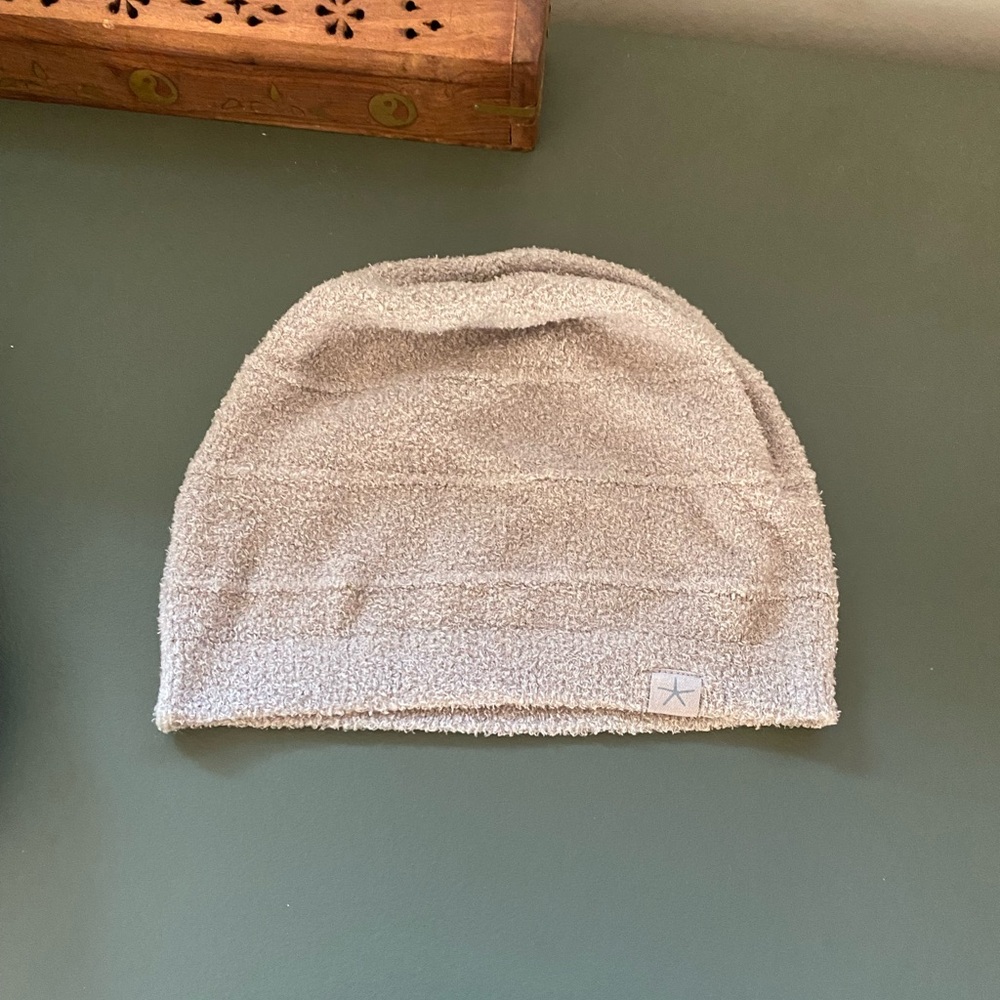 Barefoot Dreams CozyChic Lite Pinched Stripe Beanie